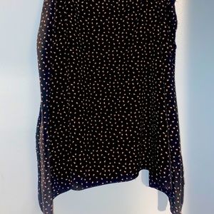 Triangle print tank top